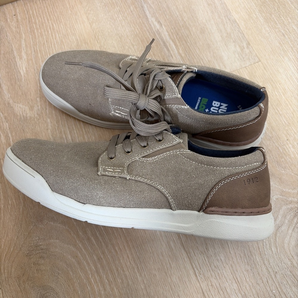 Nunn Bush Kore Tour 2.0 Plain Toe Oxford Canvas Men's Shoes Size 10.5
